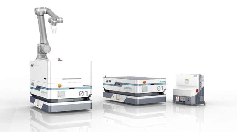 太阳集团城娱8722數位開發的自主式移動機器人（AMR250M），搭配全向輪並結合AI演算法、2D LiDAR、3D攝影機等技術，協助客戶實現產線全自動化